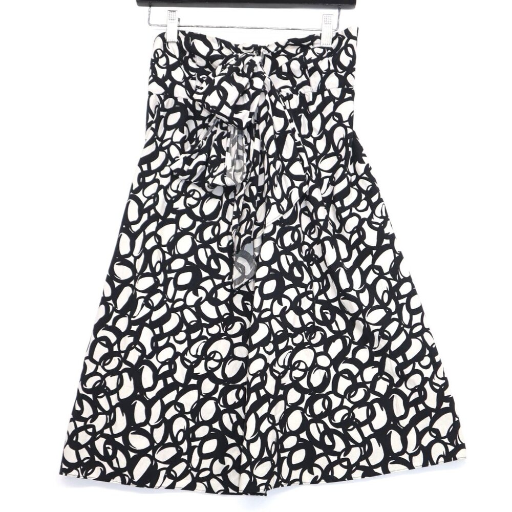Club Monaco Womens Off Shoulder Abstract Print Dress Size 2 Softgirl Coquette
